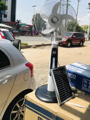 Latest and Affordable Clinette Electric Fan + Solar Panel.