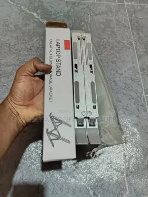 Metallic Laptop Stand