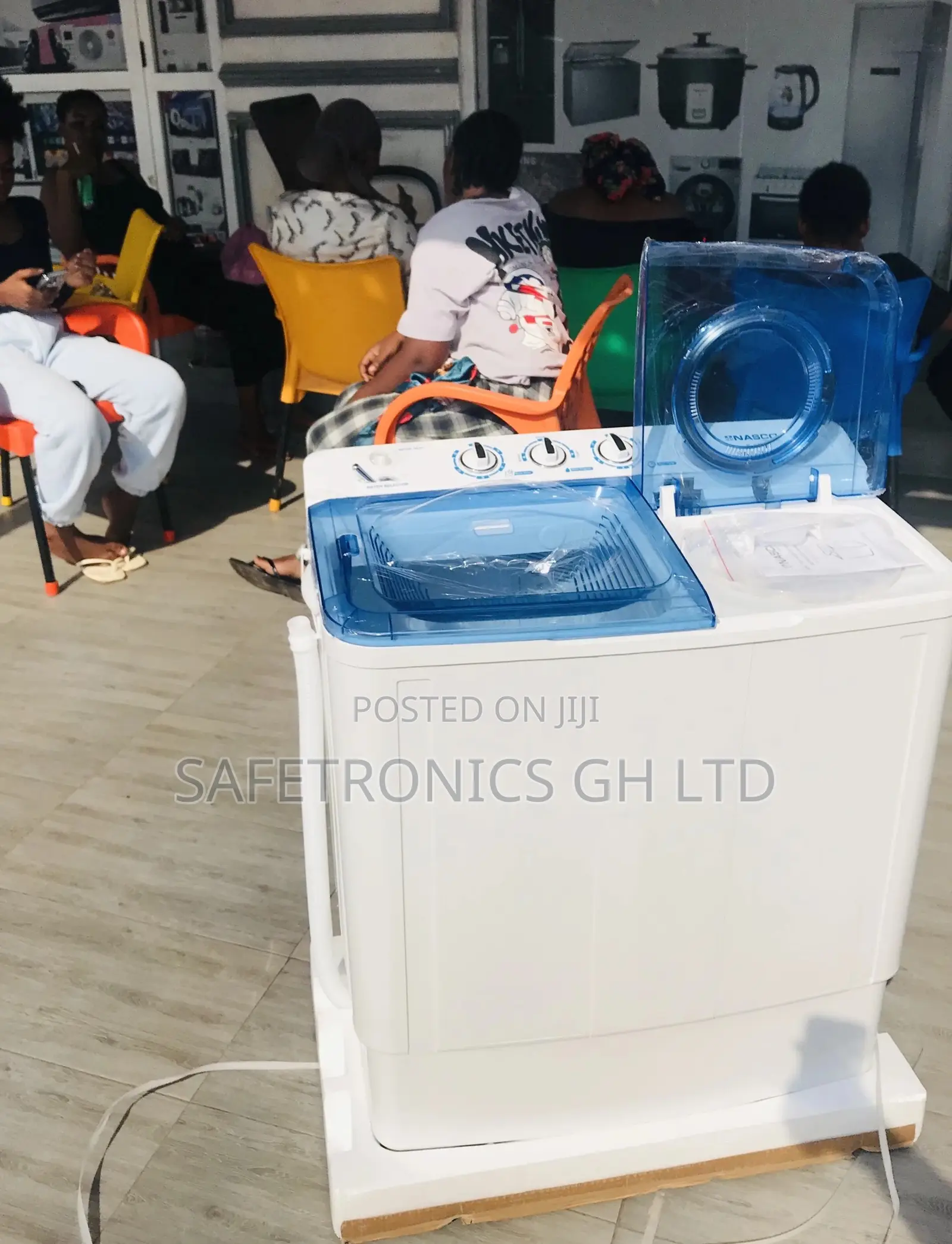 8kg Twintub Nasco Washingmachine Topload Semiautomatic