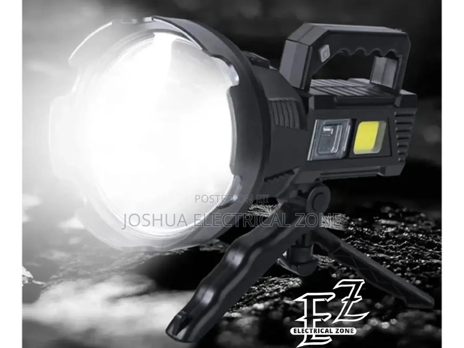 Spotlight Flashlight, Security Rechargeable High Lumens Led