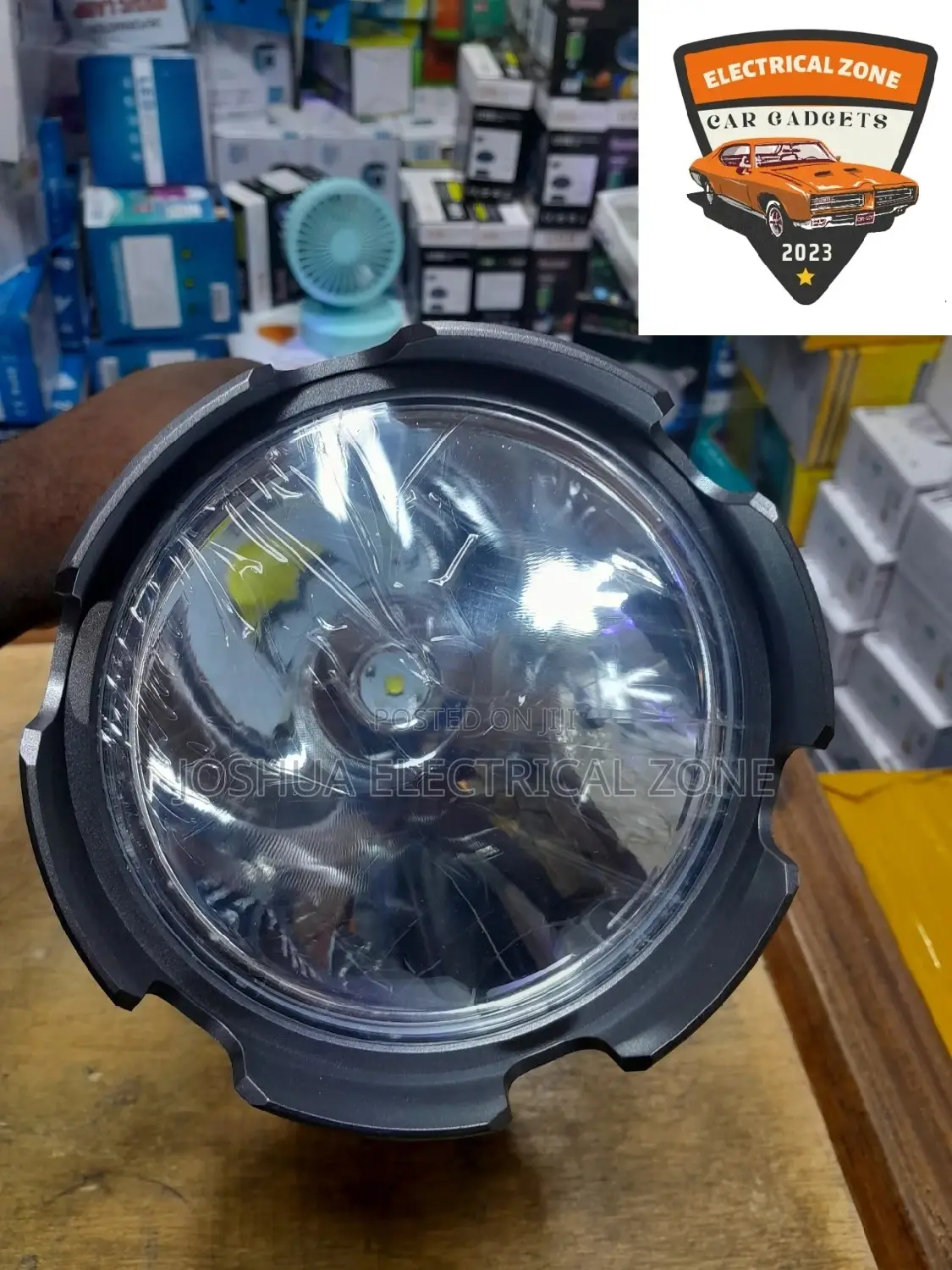 Spotlight Flashlight, Security Rechargeable High Lumens Led