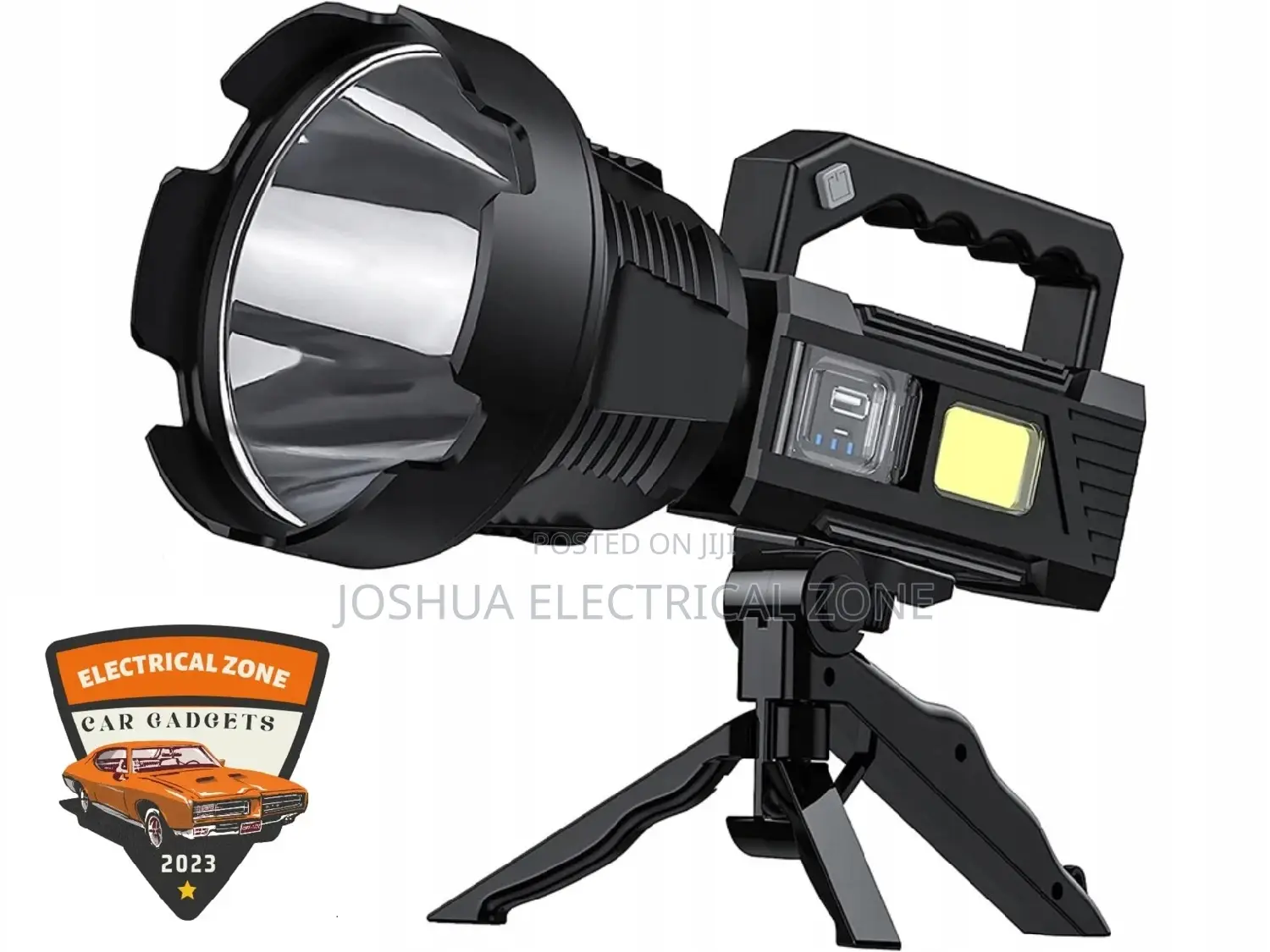Spotlight Flashlight, Security Rechargeable High Lumens Led