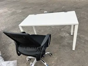 Uk Uses Adjustable Height Table and Brand New Chair