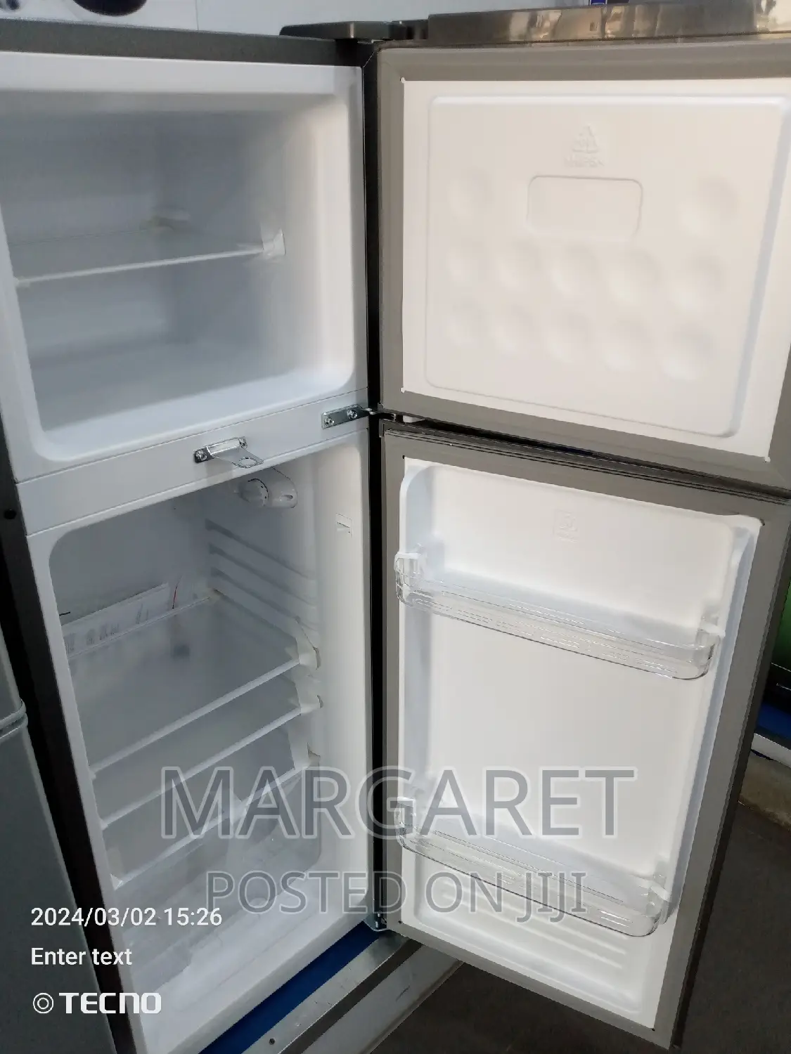 Pearl 138 Littres Double Door Fridge
