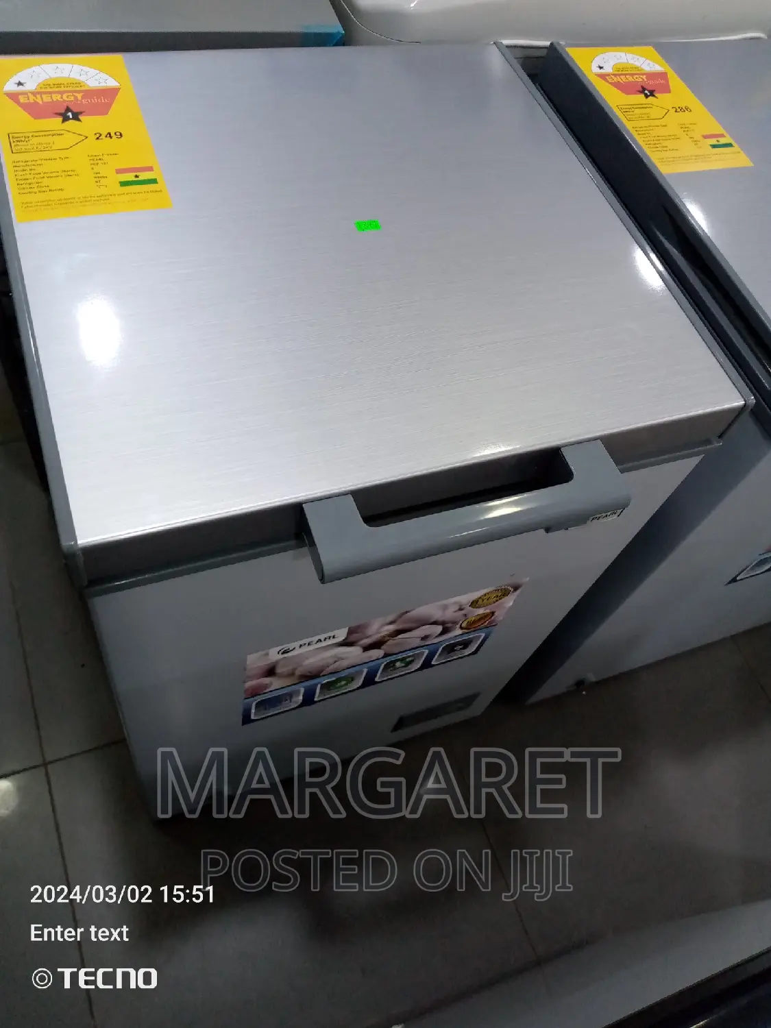 Pearl 100 Littres Chest Freezer
