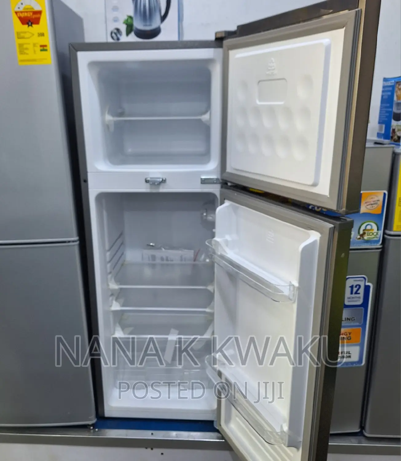 Load Freezer_nasco Nasf2-26 Double Door Fridge