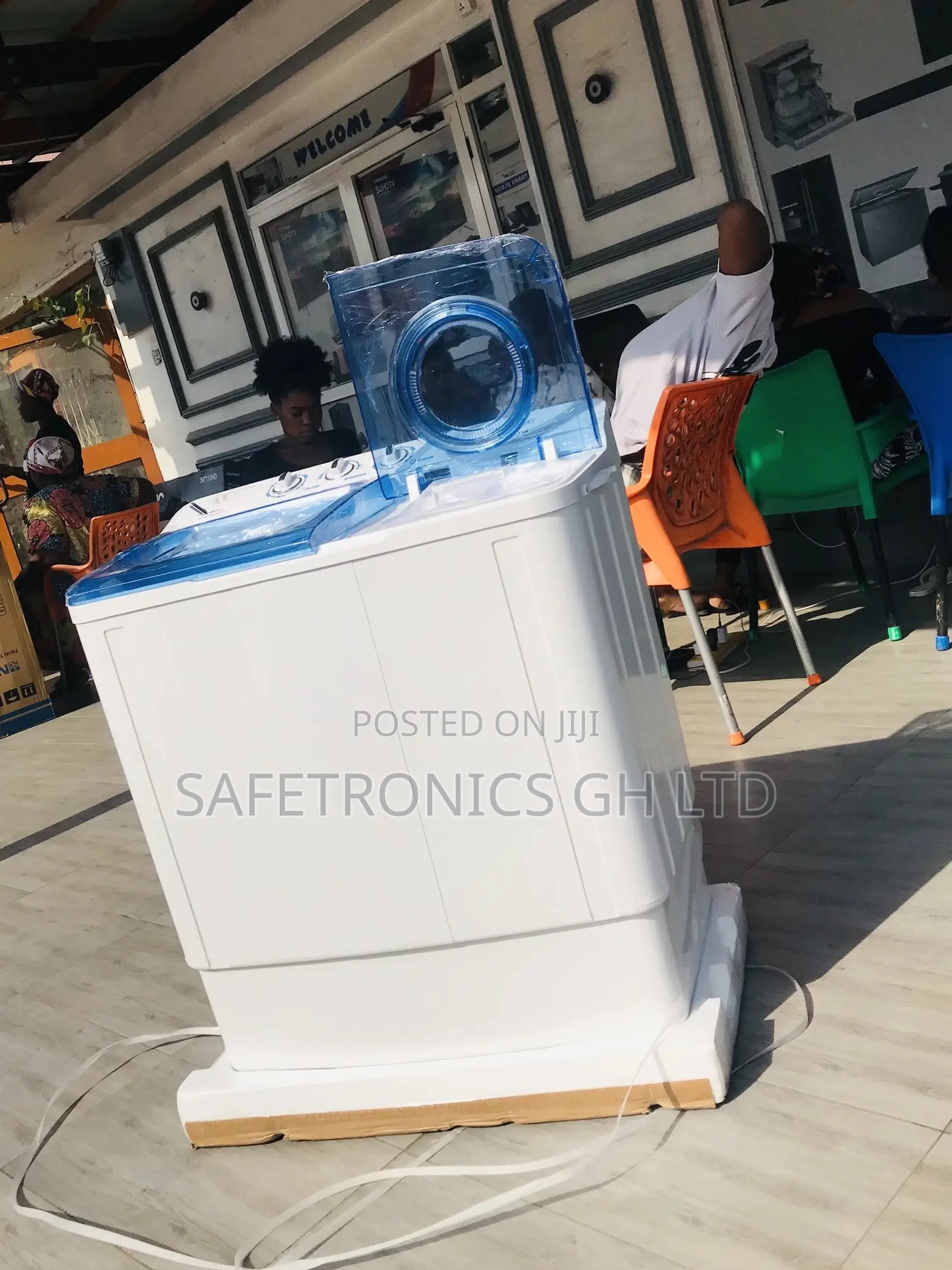 8kg Washingmachine Topload Nasco Semiautomatic Durable