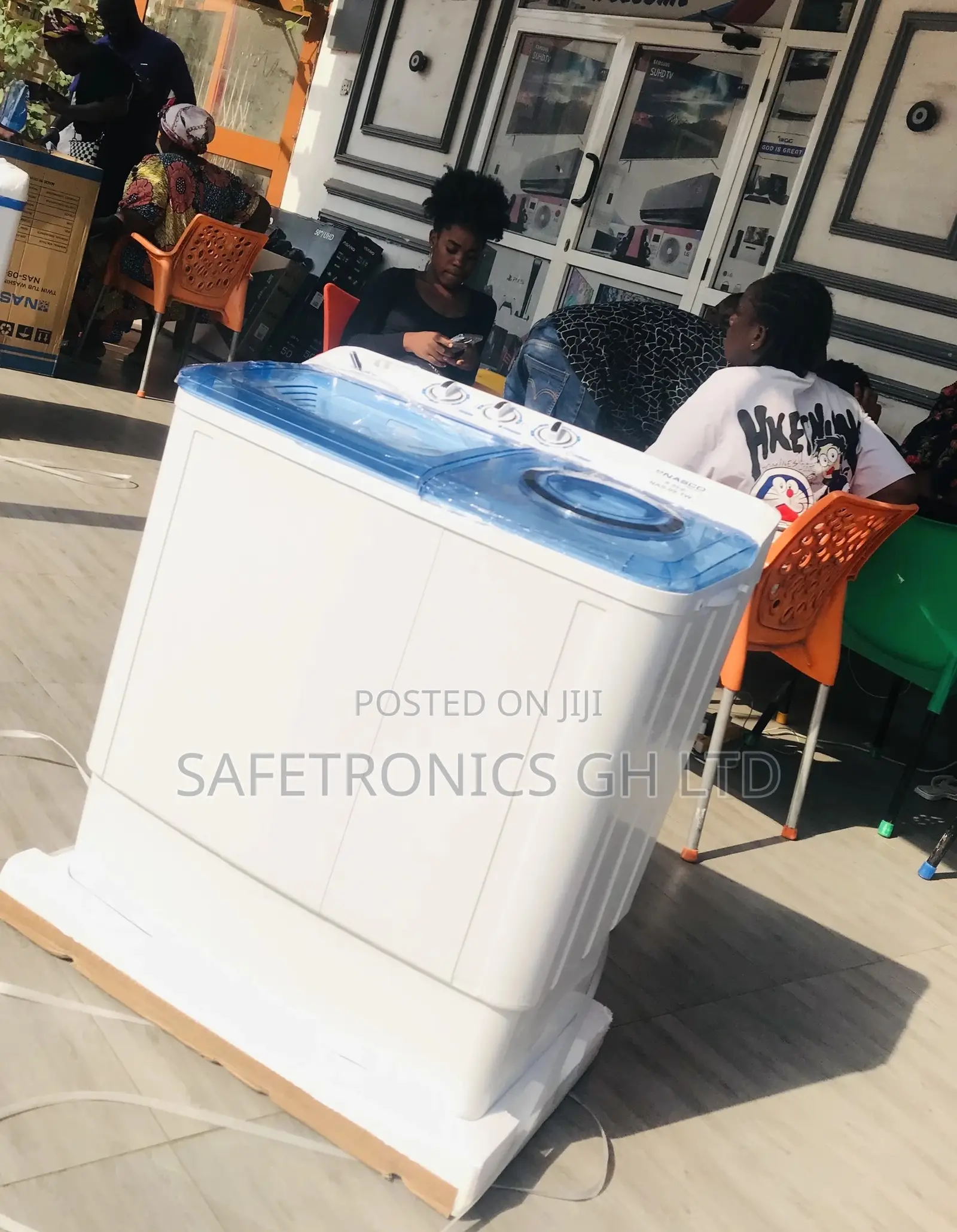 Electric Topload 8kg Nasco Washingmachine Semiautomatic