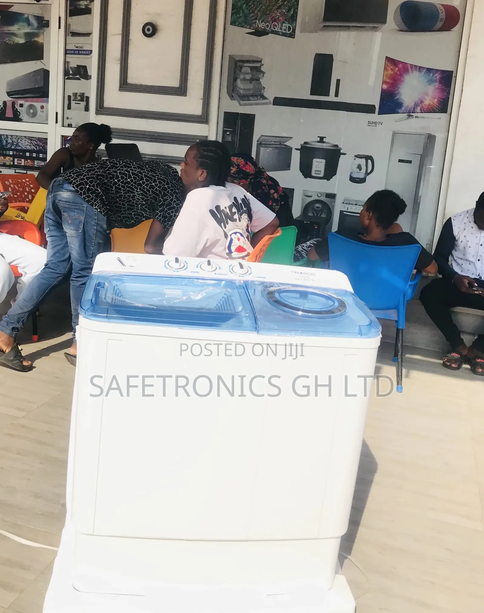 Nasco Sealed Topload Washingmachine Semiautomatic 8kg