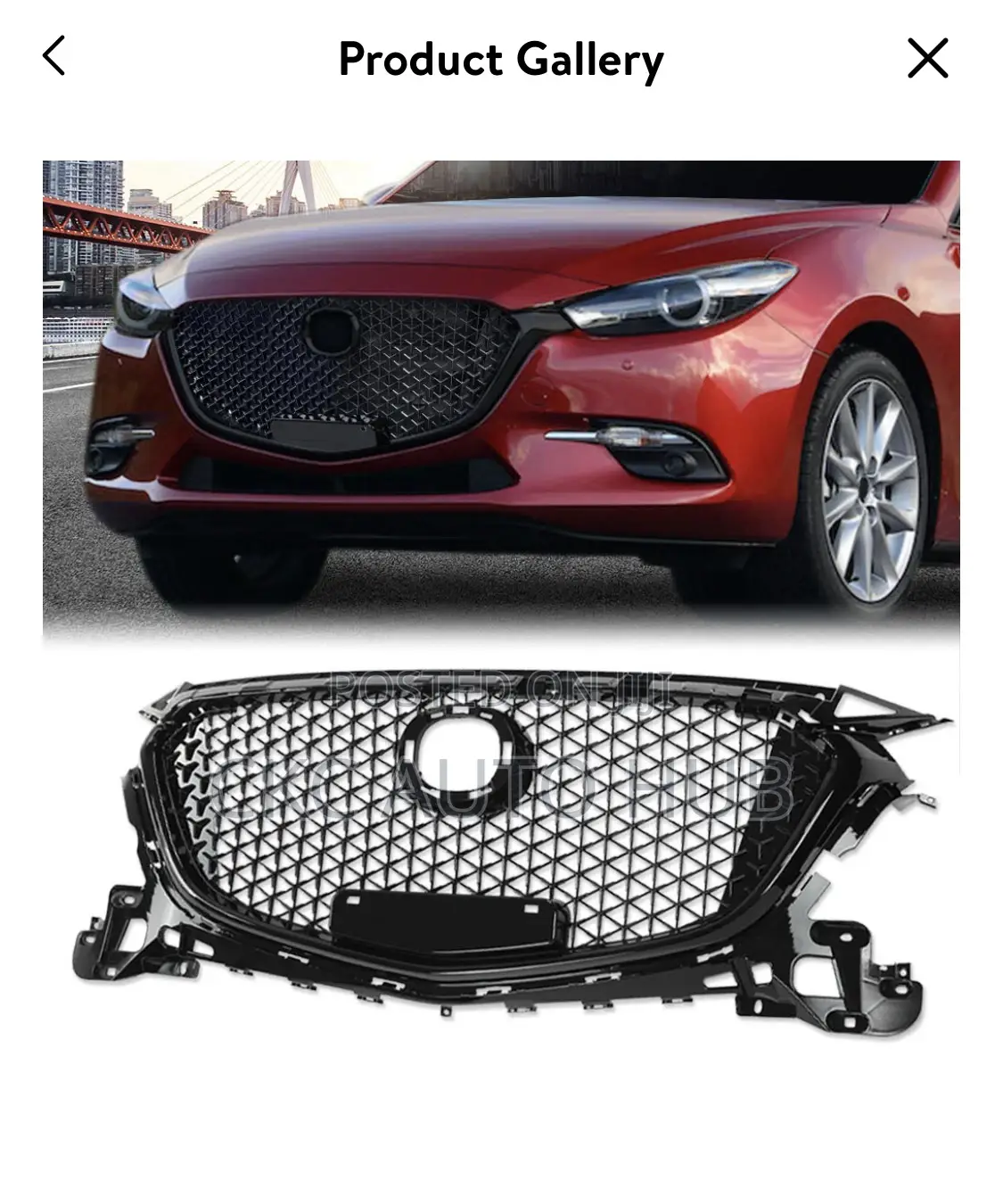 Mazda 3 2014 2015 2016 Shells Available