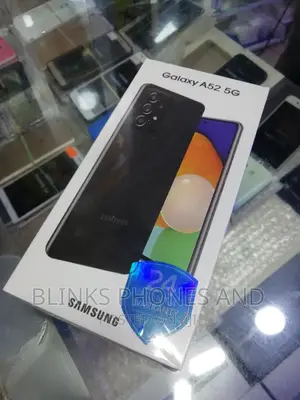 New Samsung Galaxy A52 5G 128 GB Black