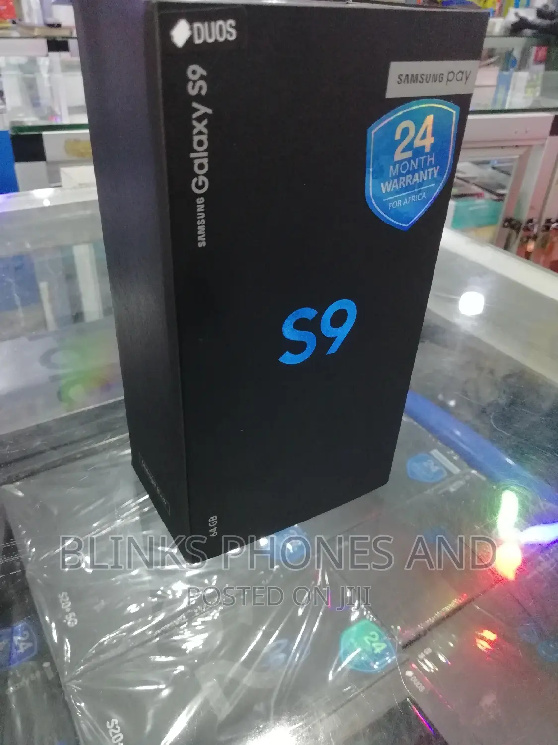 New Samsung Galaxy S9 64 GB Black