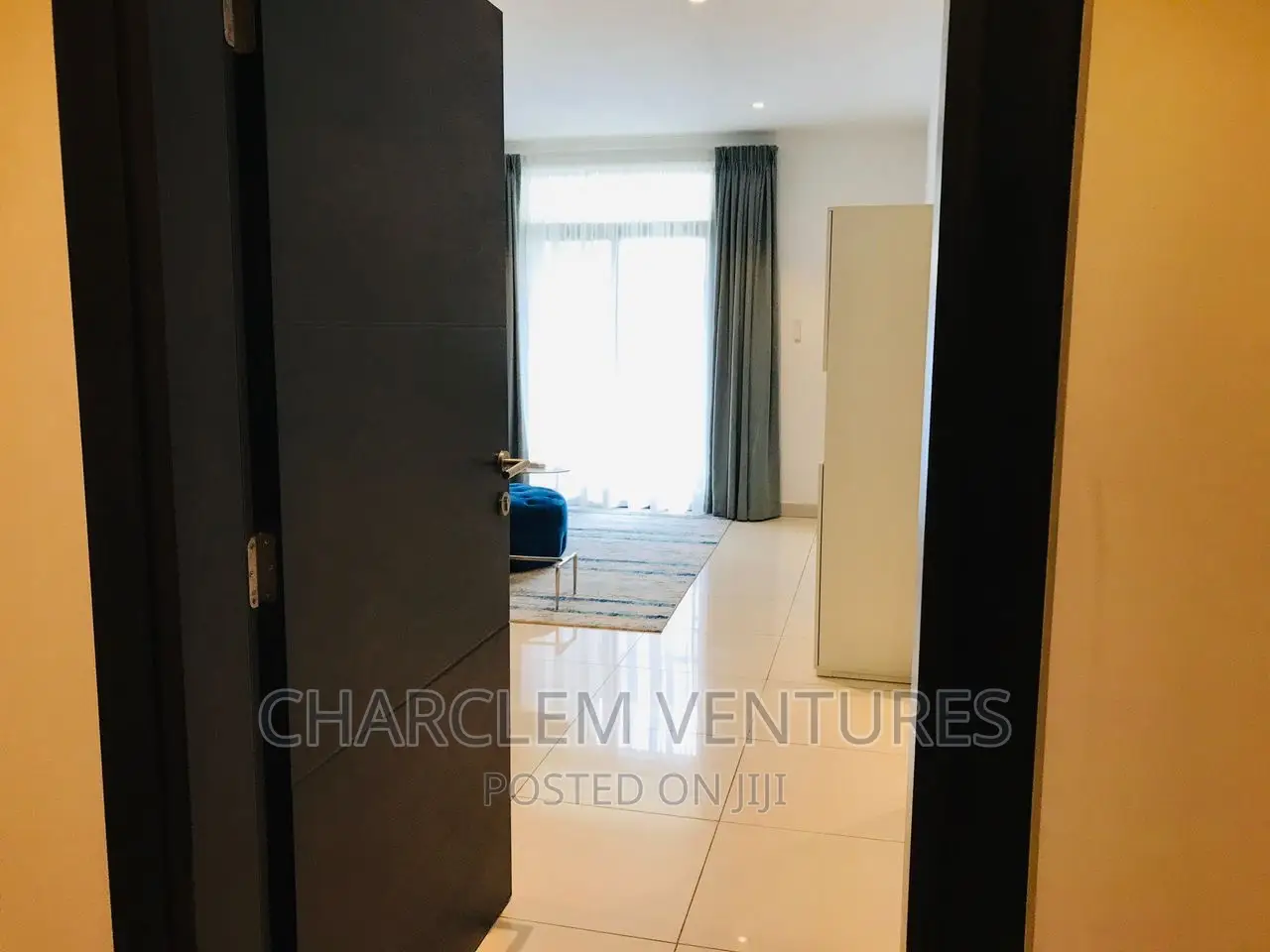 Furnished 1bdrm Apartment in Charclem Ventures, Cantonments for rent