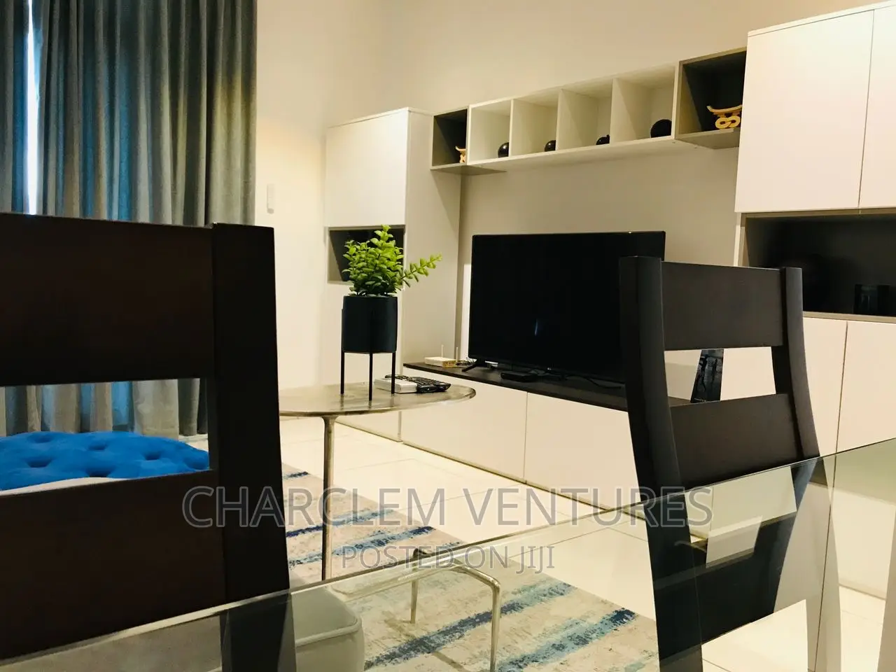 Furnished 1bdrm Apartment in Charclem Ventures, Cantonments for rent