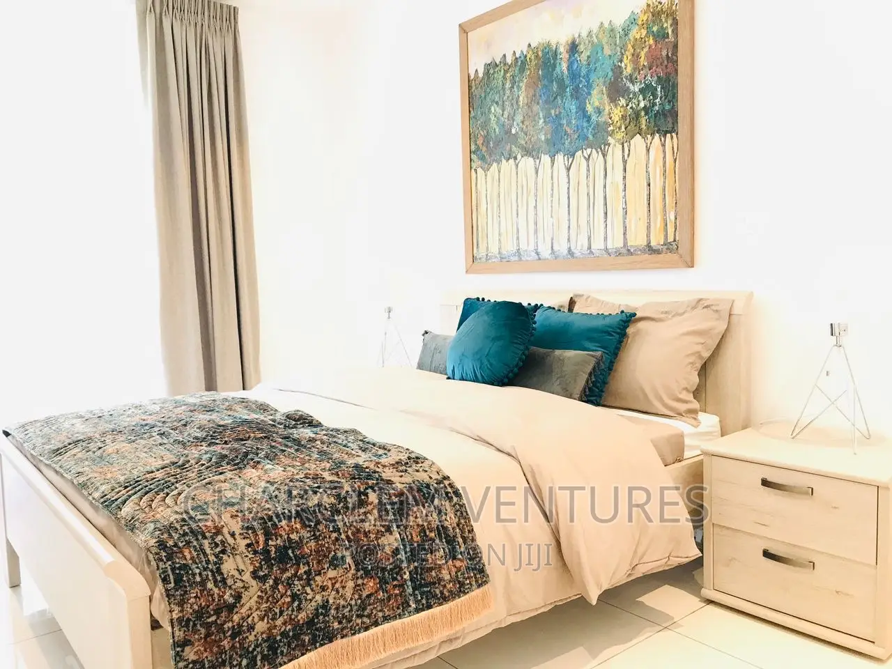 Furnished 1bdrm Apartment in Charclem Ventures, Cantonments for rent