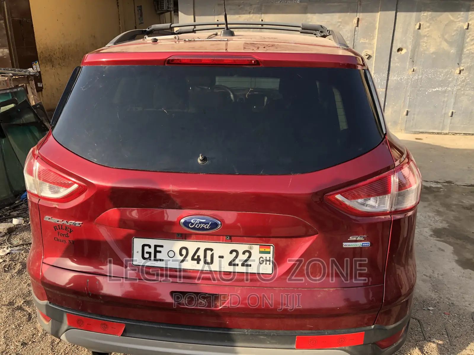 Ford Escape 2013 Back Glass