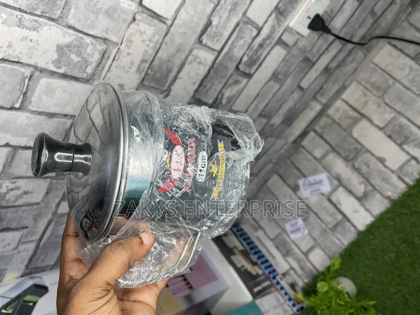 Stainless Steel Cup With Cover 11cm