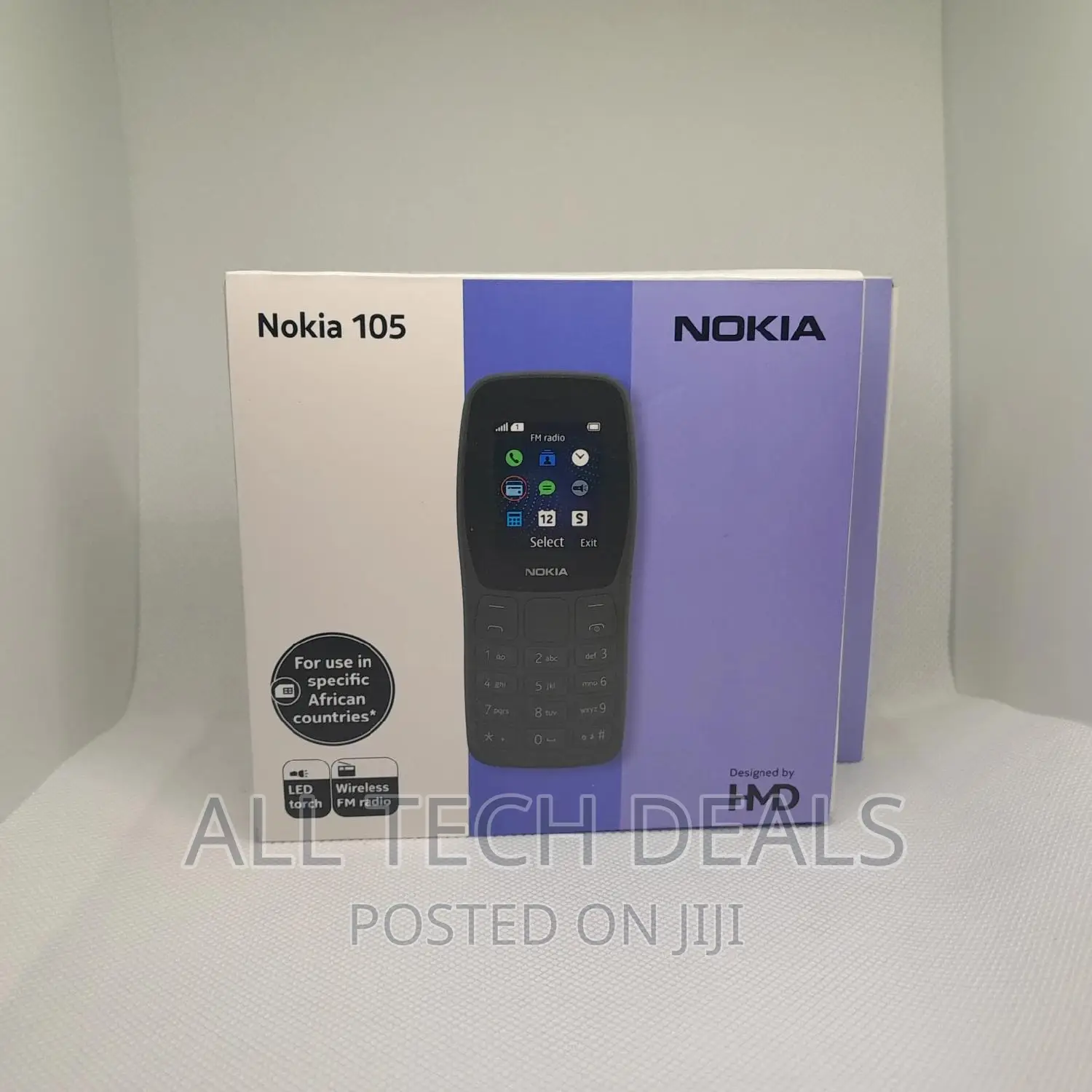 New Nokia 105 Black