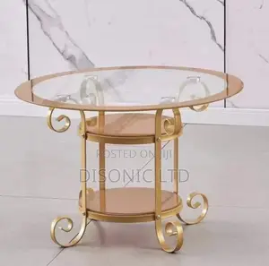 Living Room Glass Top Center Table
