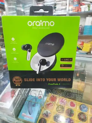 Oraimo Freepods 4 Wireless Earbuds With ANC