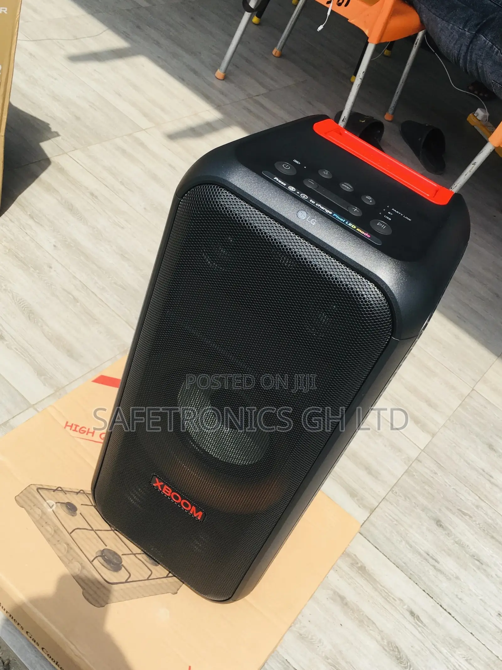 Wireless LG Electric Bluetooth XL7S Black Speaker