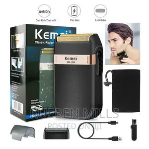 Kemei Yandou Skin Smoother Beard Trimmer Barbering Machine