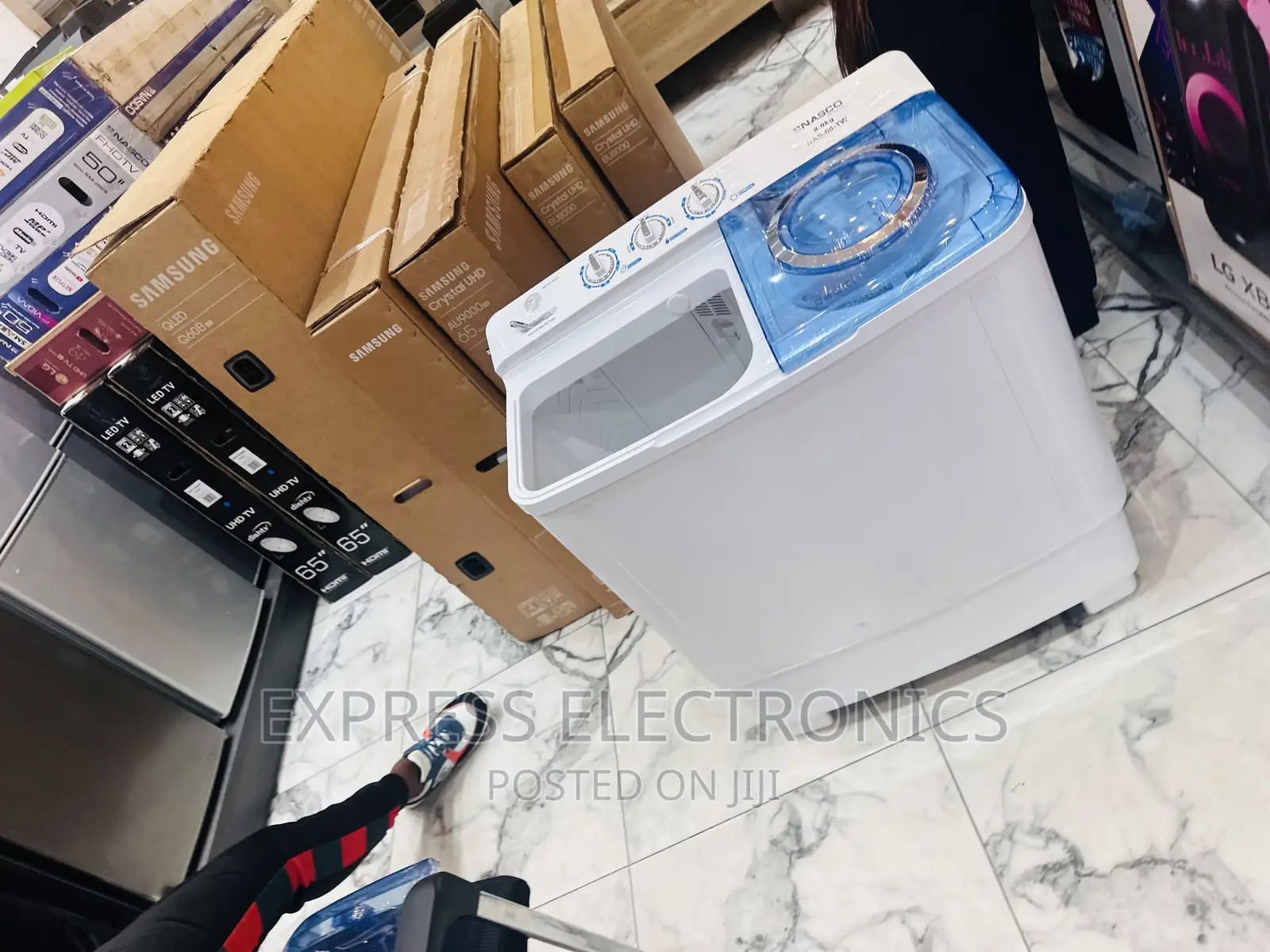 Neatly Sealed Washing Machine Nasco 8kg Topload