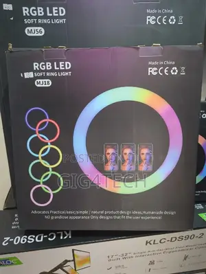 18 RGB Soft Ring Light Mj18