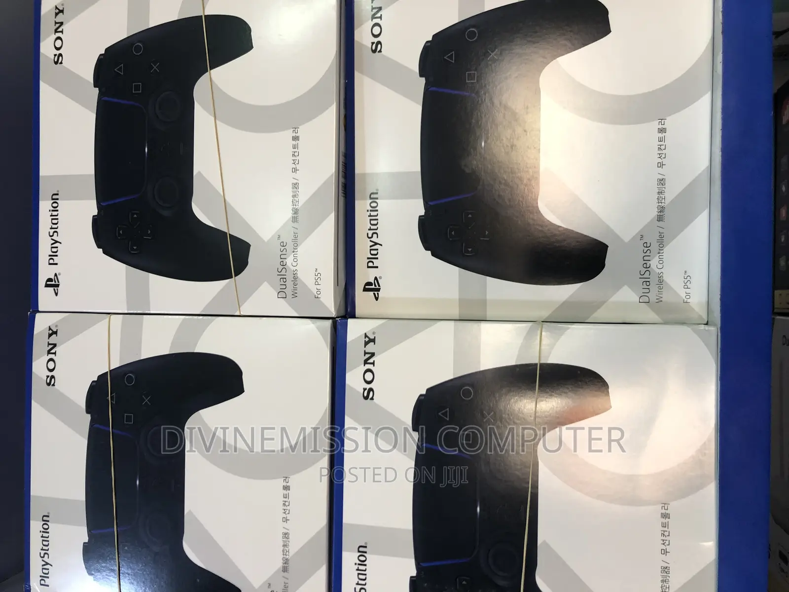 Ps5 Original Game Pad. Black Color