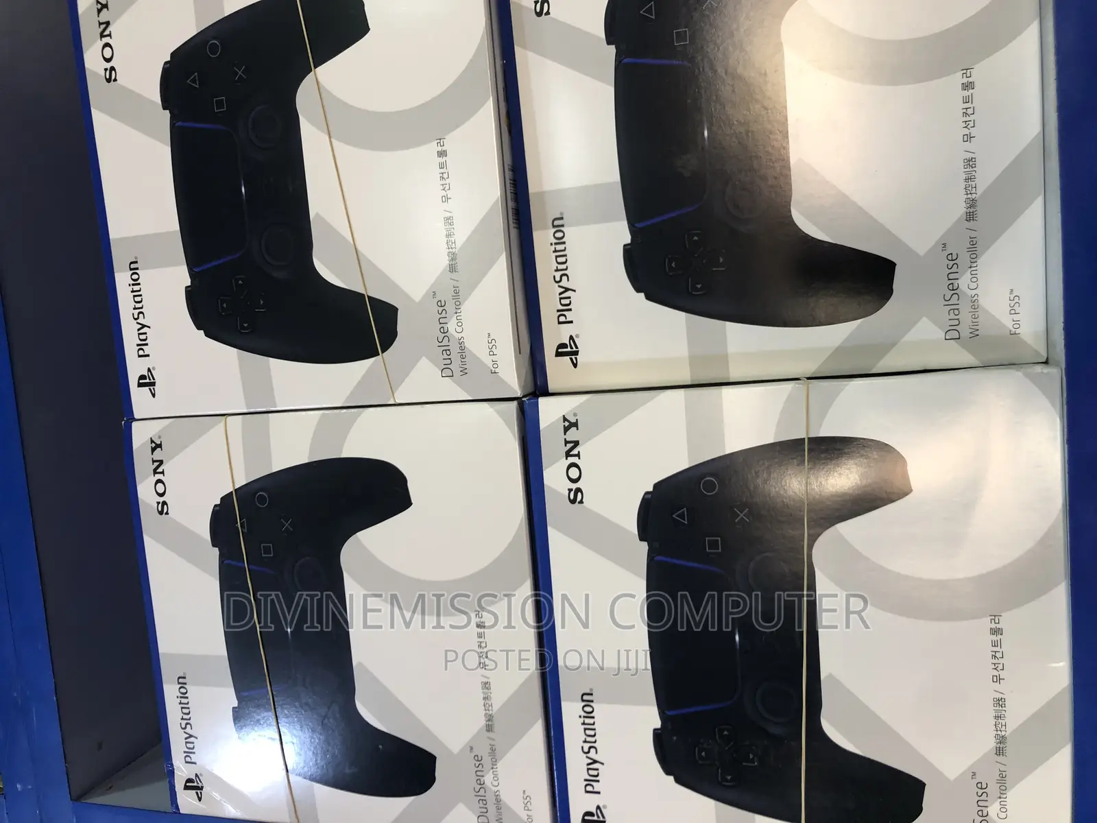 Ps5 Original Game Pad. Black Color