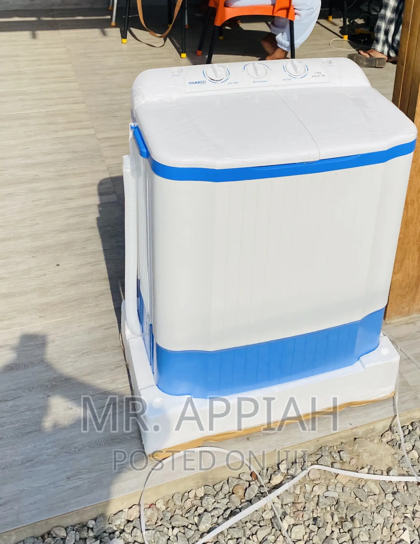Shop Affordable Nasco 7kg Twin Tub Electric Washing Machine
