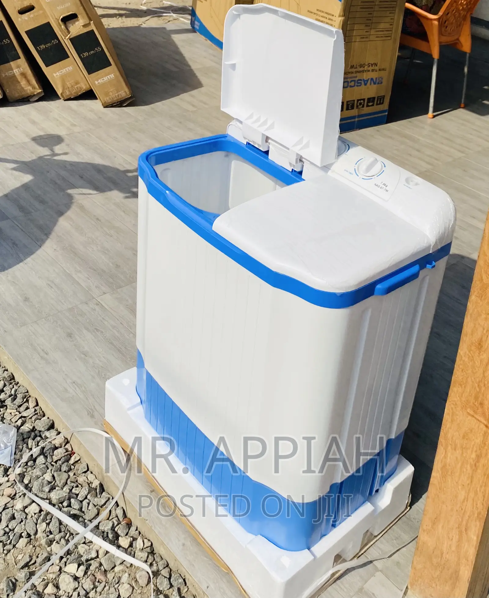 Shop Adorable Nasco 7kg Twin Tub Electric Washing Machine.