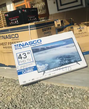 Digital Nasco 43 Inches Glossy Led Electric Black Tv