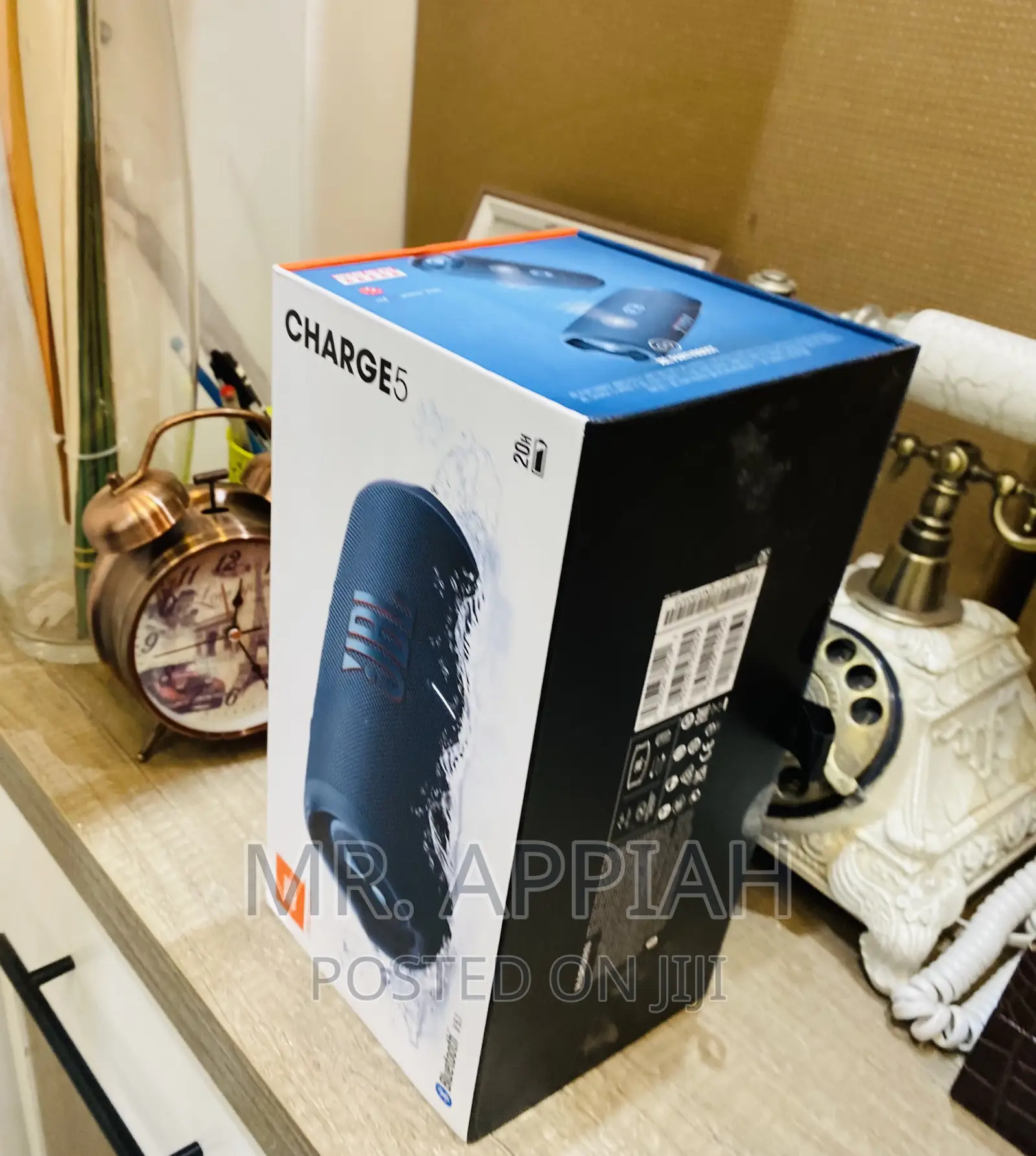 Purchase JBL Charge 5 Rechargeable Bluetooth Speaker.