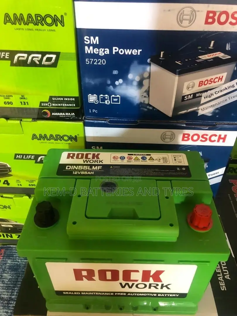 13 Plates Rock Batteries - Free Delivery