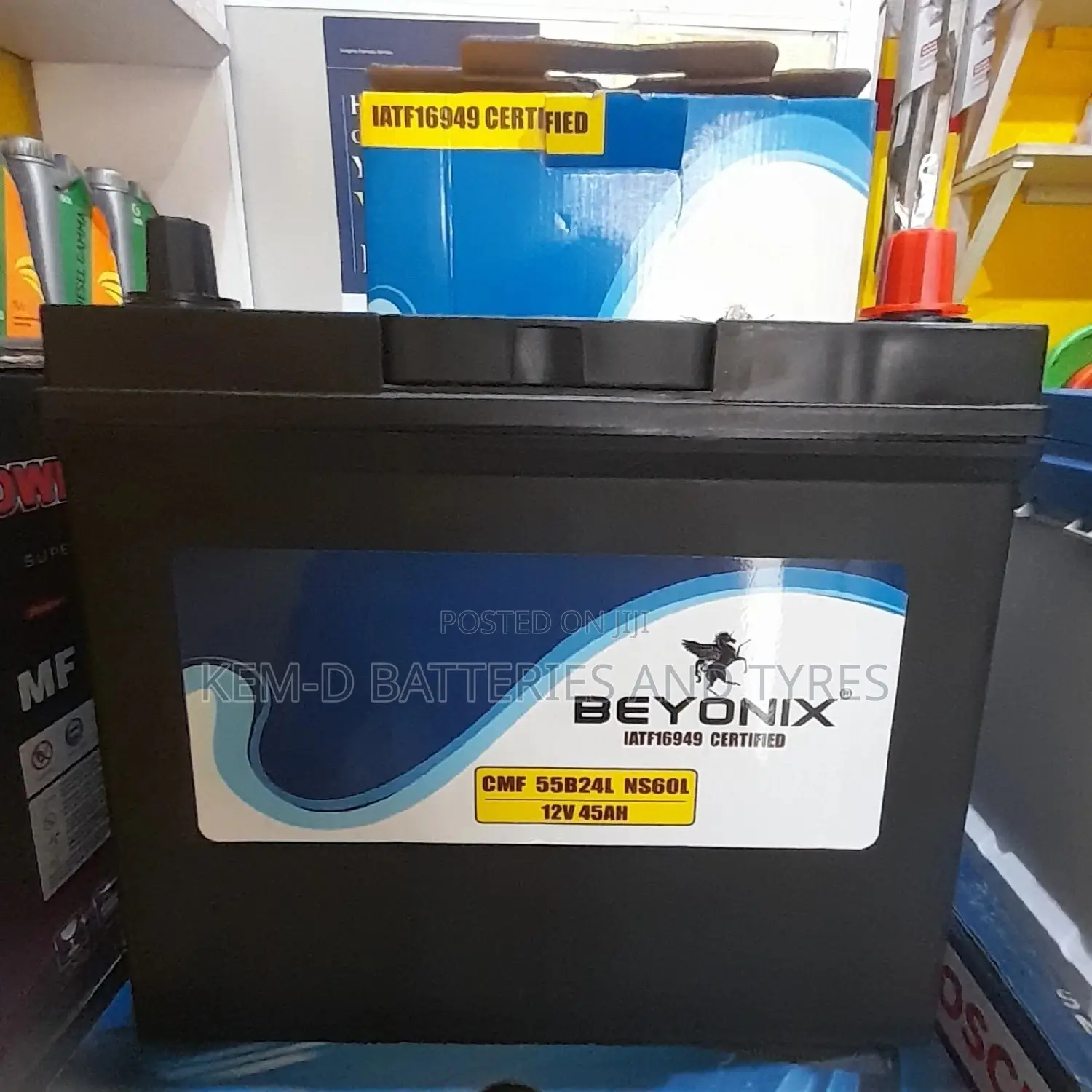 Toyota Vitz Battery - Perfect Size
