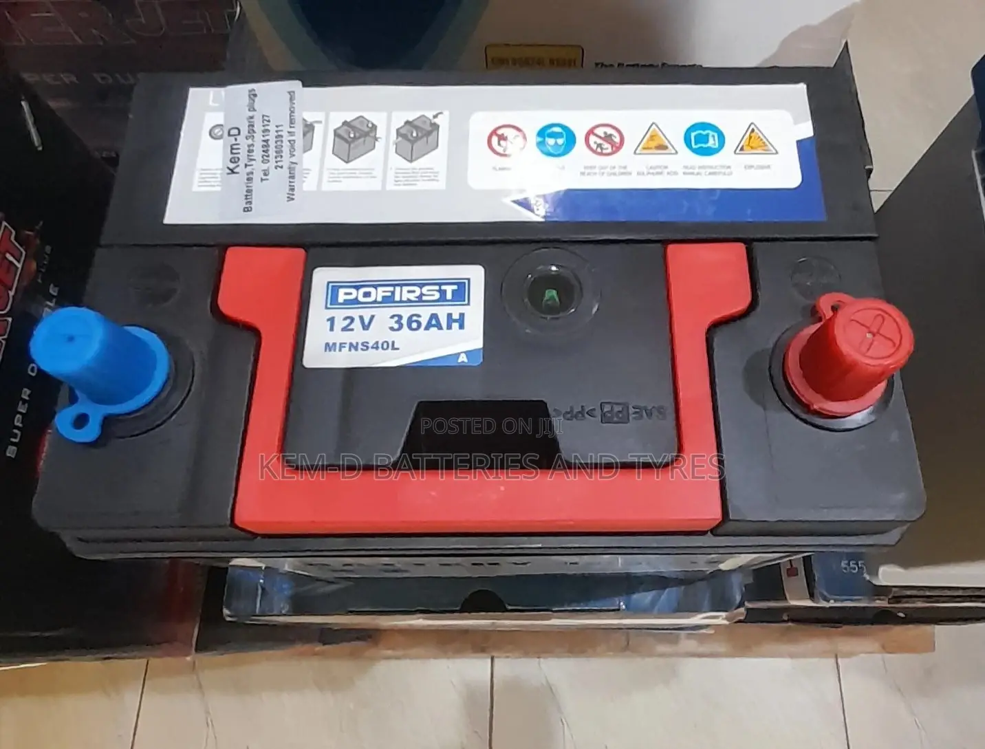 11 Plates Battery - 3ah Pofirst Battery