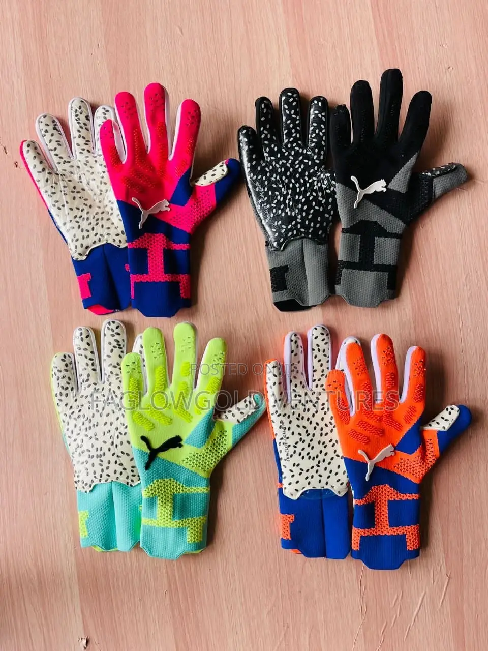 Quality Puma, Addidas and Soccer Max Goalkeepers Gloves