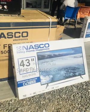 Electric Full Hd Black 43 Inches Glossy Led Nasco Digital Tv
