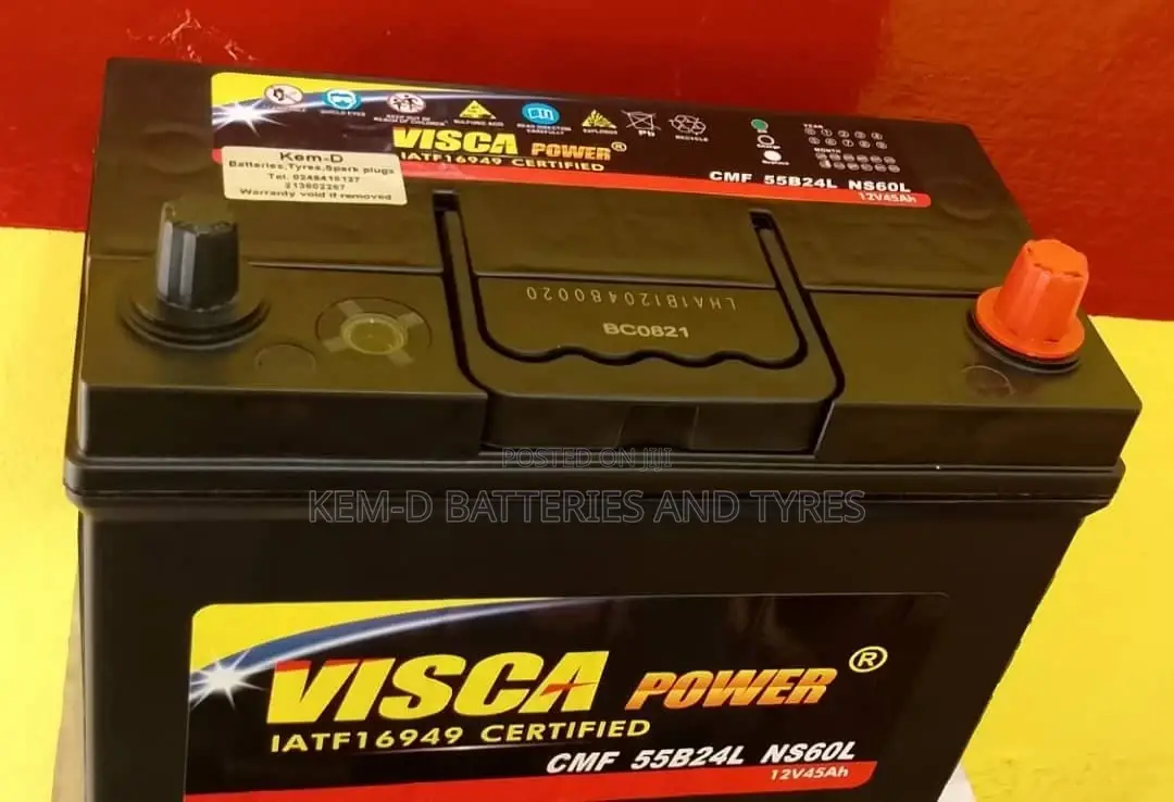 Visca Car Battery for Vitz