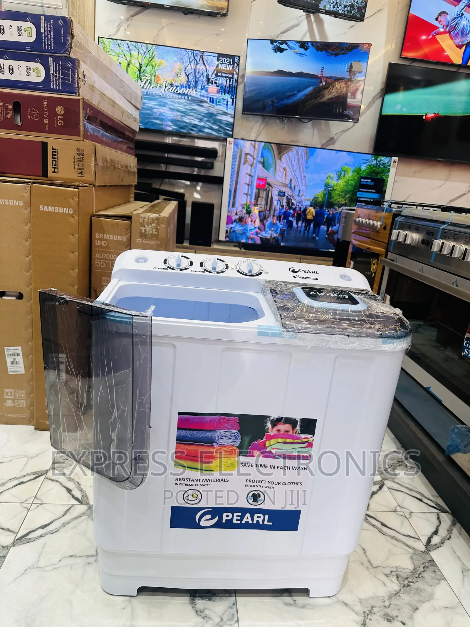 Powerful Dynamic Wm Pearl 7kg Topload Twintub