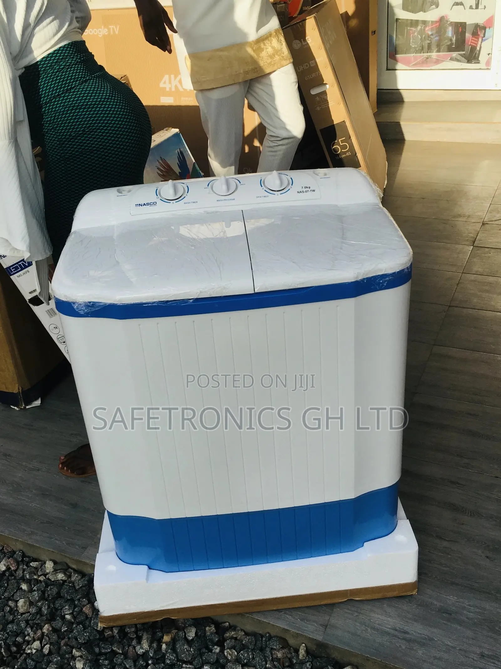 Topload Washingmachine Nasco Semiautomatic 7kg Lasting