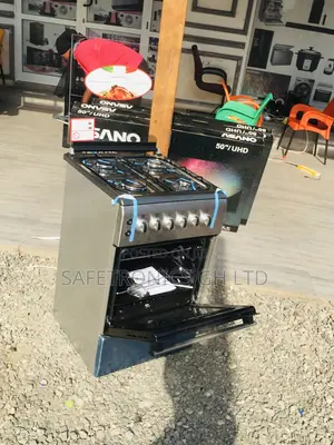 4 Gas 50x60 Oven With Grill Gray Volcano Cooker