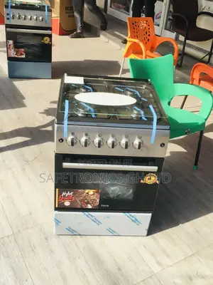 4 Gas Cooker Ferre Gray Oven With Grill 60x60!