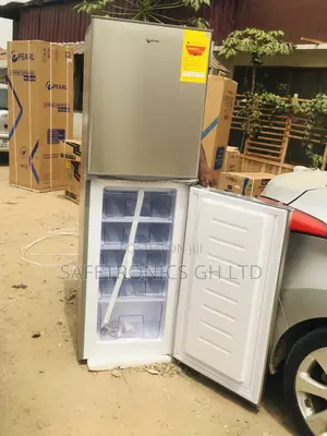 Bottomfreezer Pearl PF-352-2B Doubledoor Gray Fridge