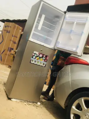 Gray Pearl Doubledoor Bottomfreezer PF-352-2B Fridge