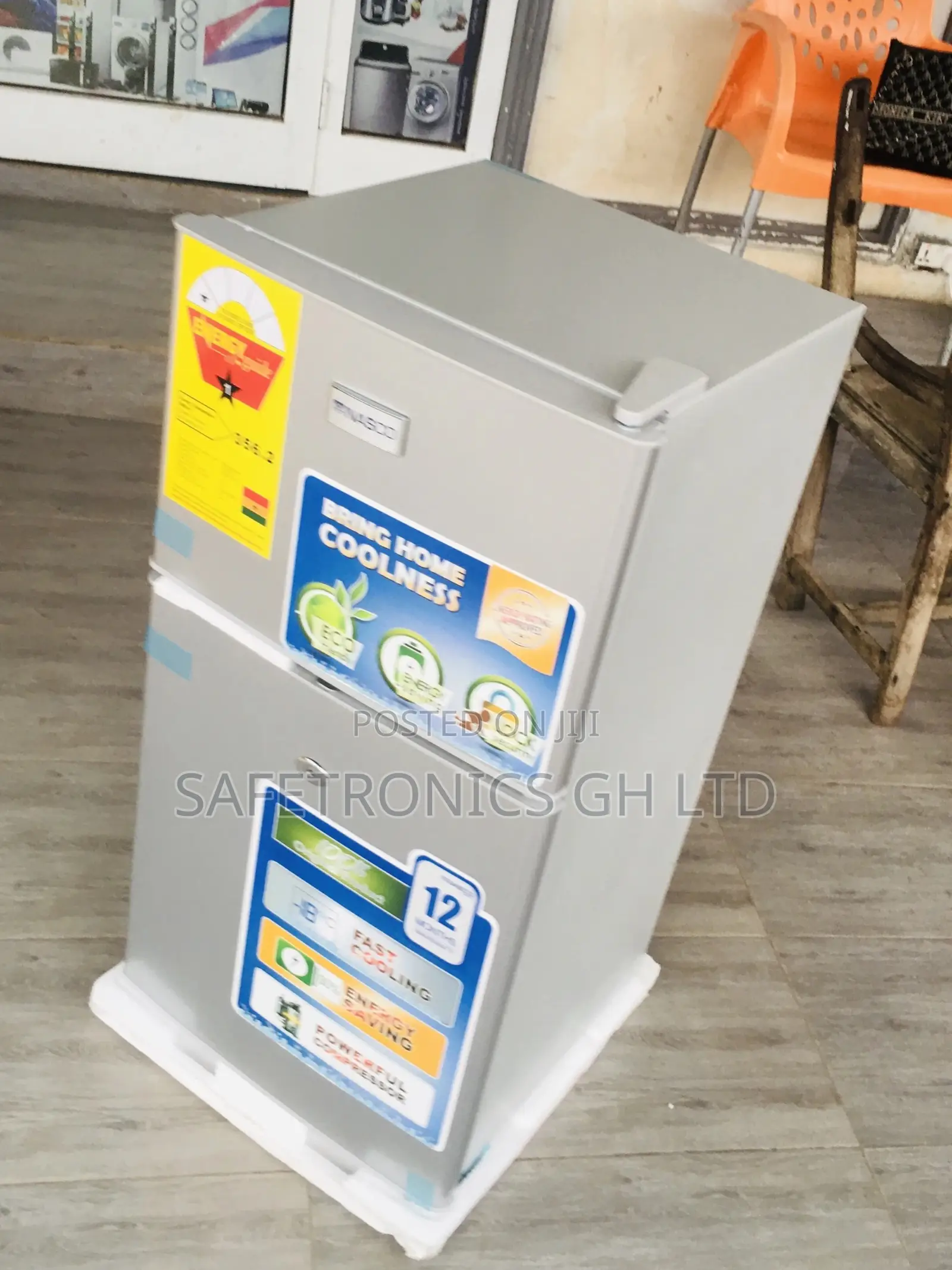Lasting Nasco Doubledoor Nasf2-120 Topfreezer 90L Fridge