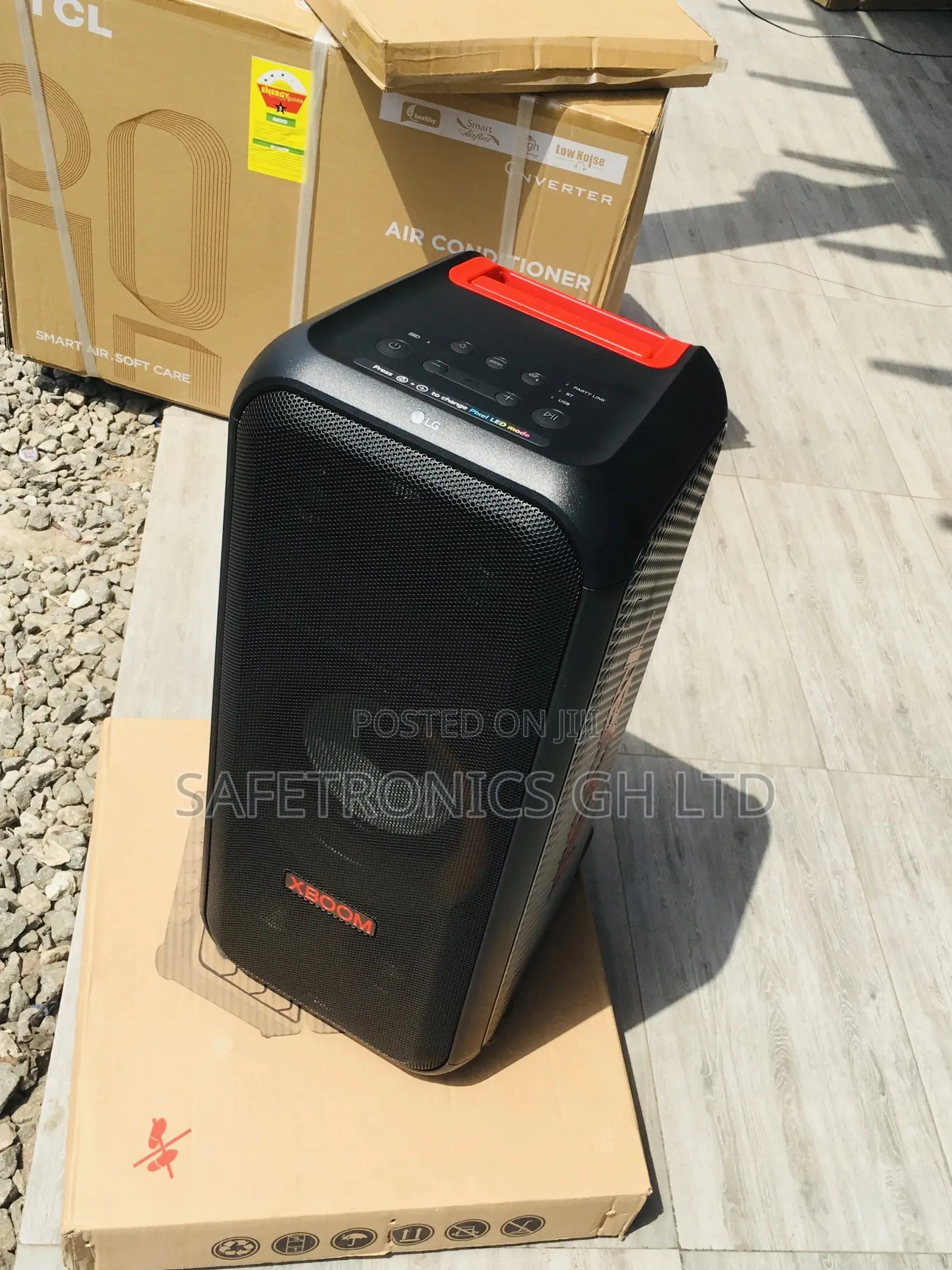 Wireless LG Black Electric Bluetooth Xl7s Speaker