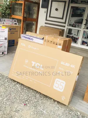 Electric TCL Glossy Qled 55 Inches Black C635 HDR Tv