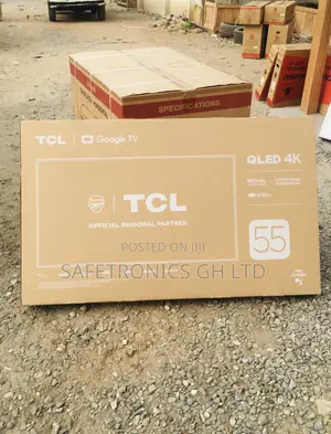 TCL 55 Inches Glossy Qled Smart Black Electric 635 Tv